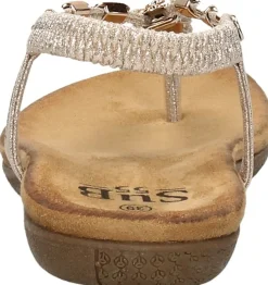 Sub55 Sandalen Plat Goudkleur New