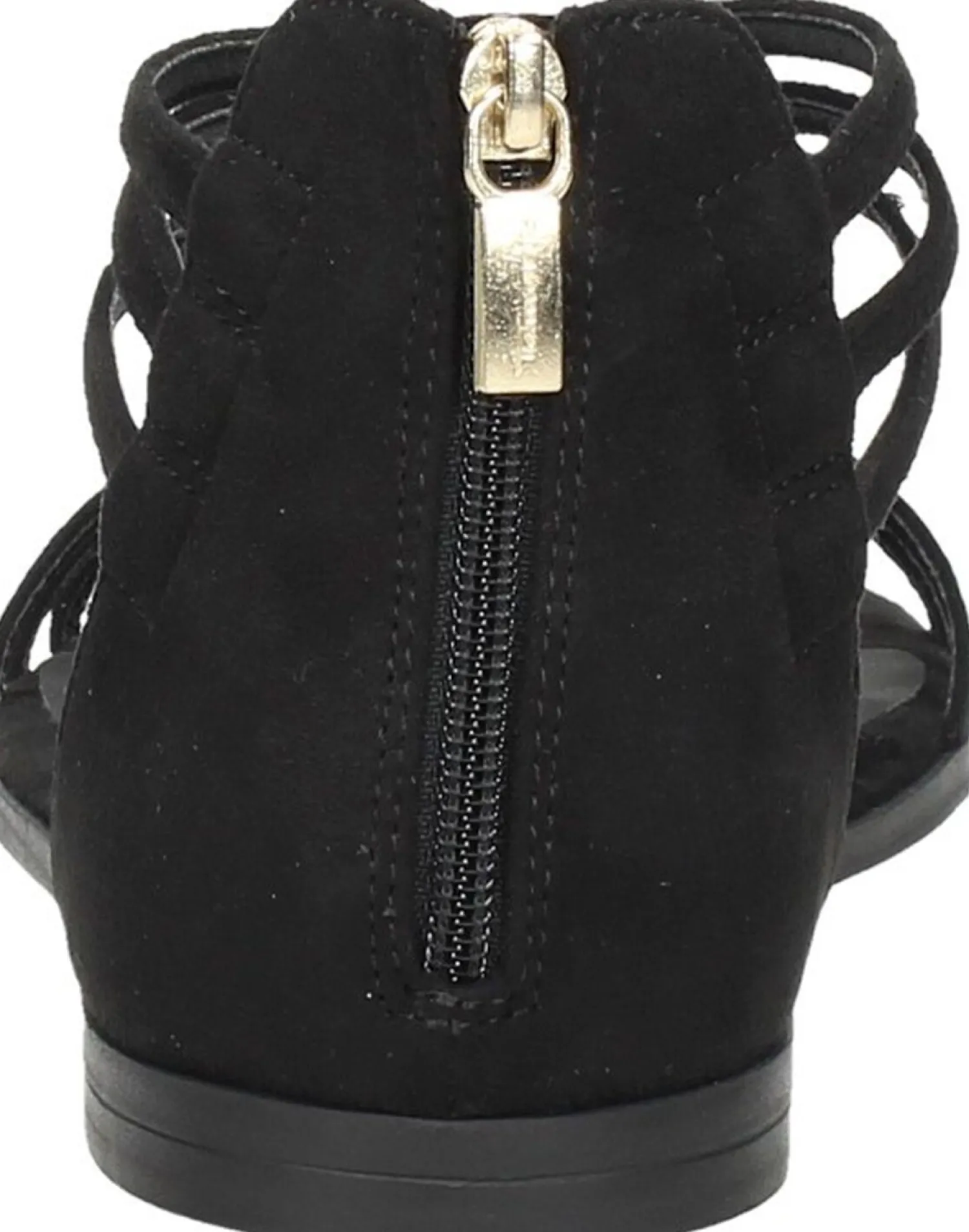 Tamaris Sandalen Plat Zwart Online