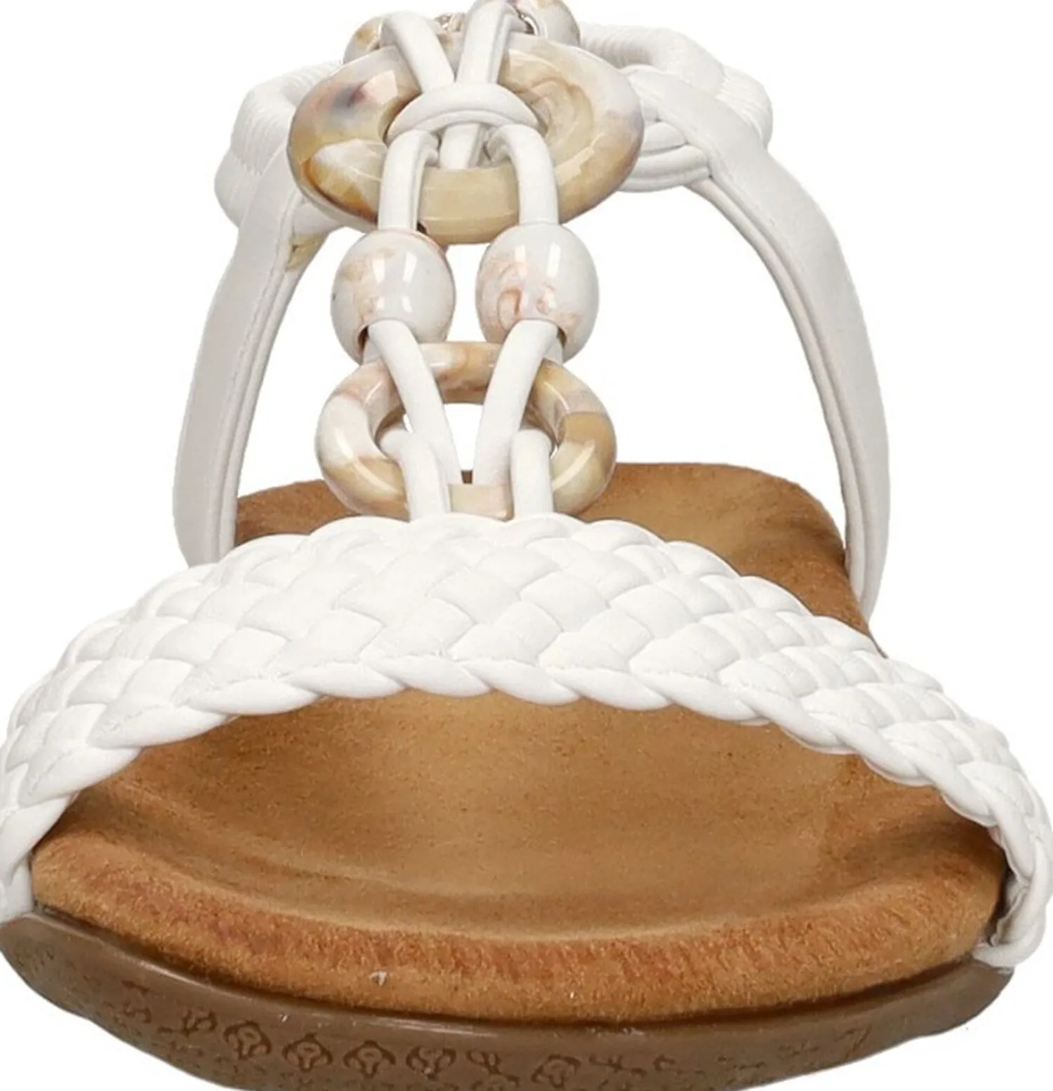 Sub55 Sandalen Plat Wit Best