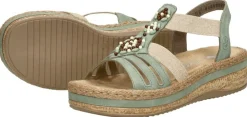 Rieker Sandalen Plat Mint Hot