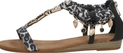Sub55 Sandalen Plat Zwart Clearance