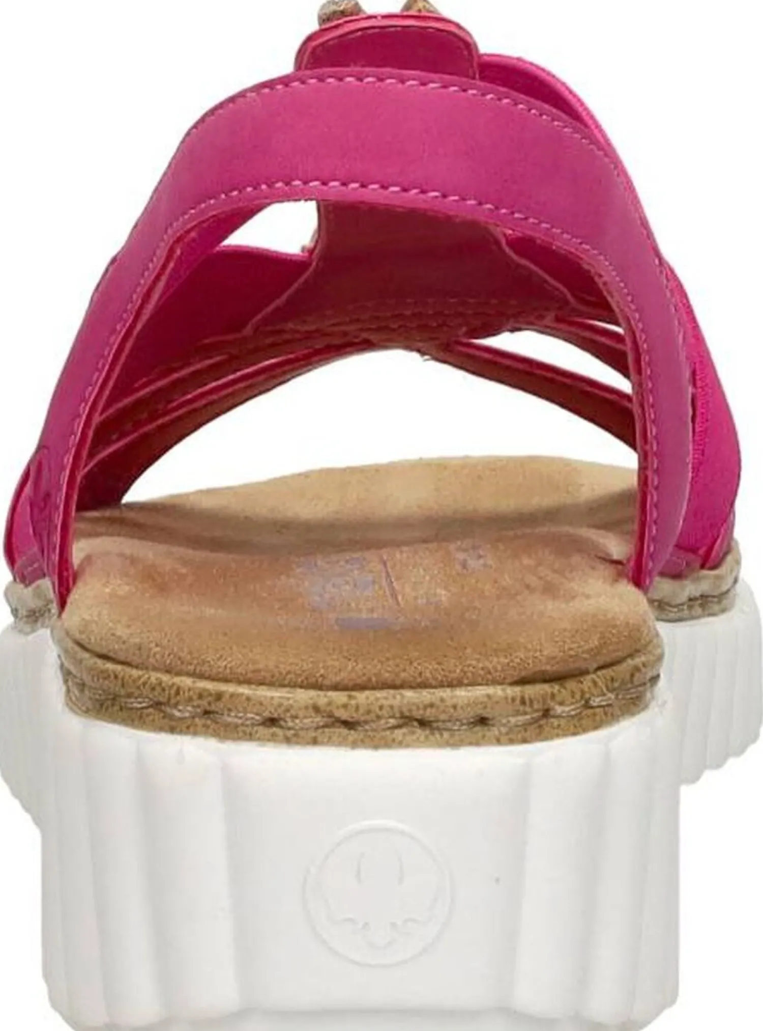 Rieker Sandalen Plat Fuchsia New