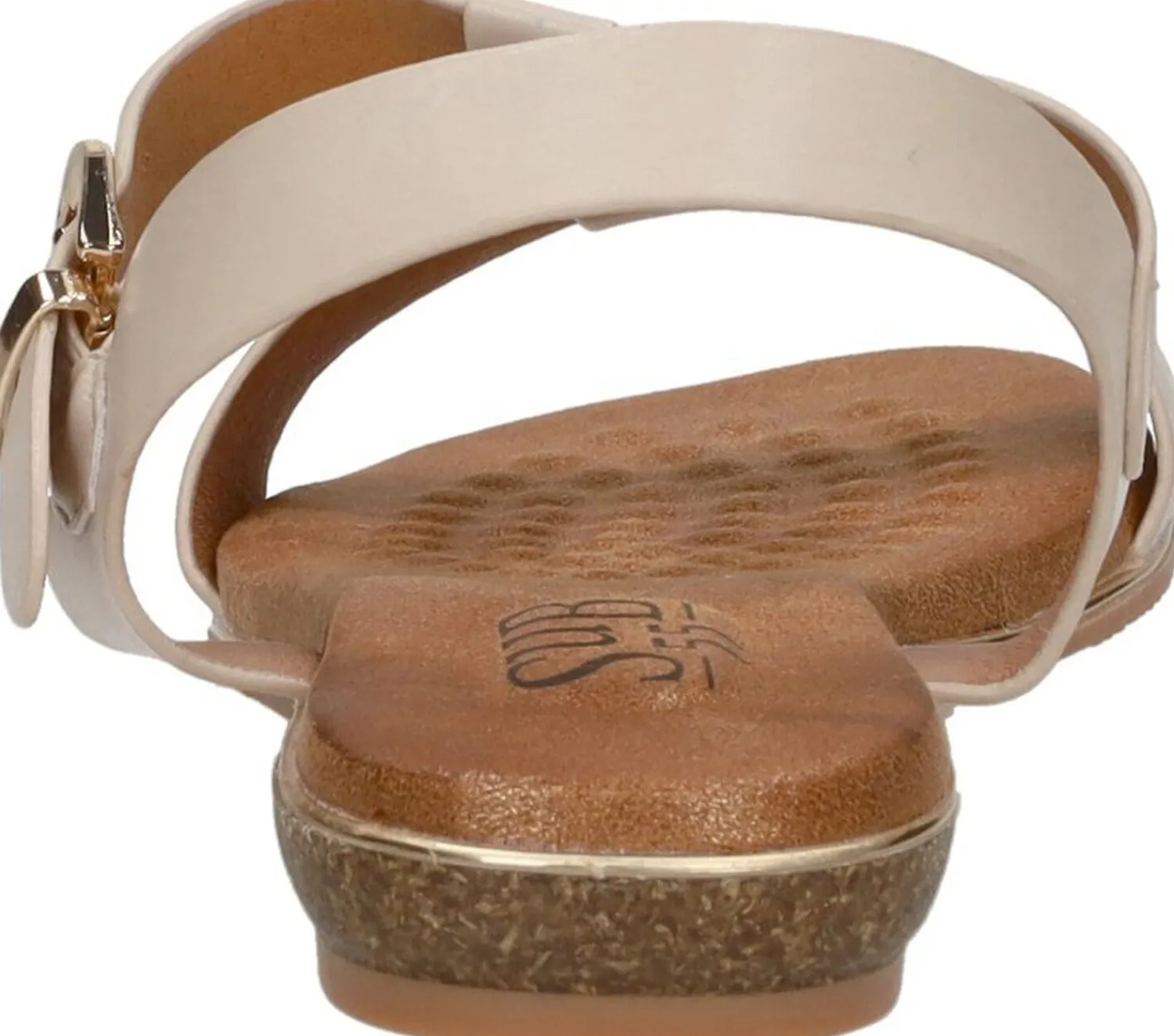 Sub55 Sandalen Plat Beige Best
