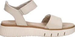 Tamaris Comfort Sandalen Plat Gebroken wit Clearance
