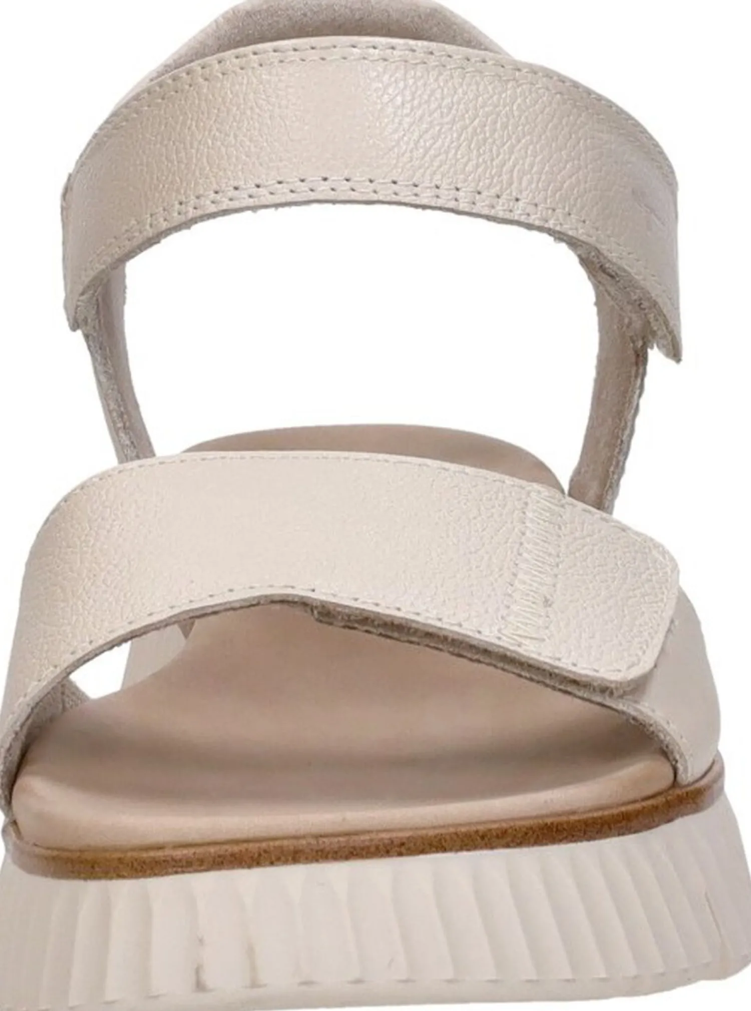 Tamaris Comfort Sandalen Plat Gebroken wit Clearance