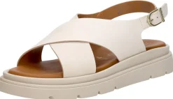 Tamaris Sandalen Plat Gebroken wit Fashion