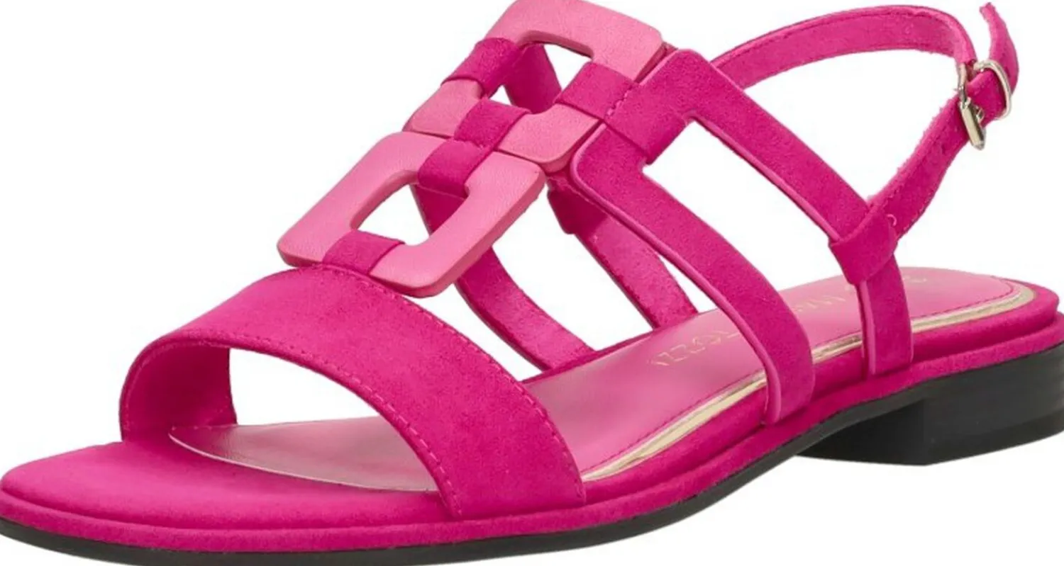 Marco Tozzi Sandalen Plat Fuchsia Best