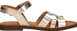 Red Rag Sandalen Plat Goudkleur Best