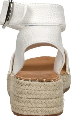Sub55 Sandalen Plat Wit Outlet