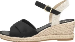 Tamaris Sandalen Touwzool Zwart Sale