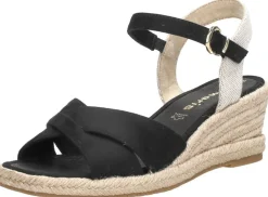 Tamaris Sandalen Touwzool Zwart Sale