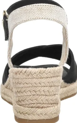 Tamaris Sandalen Touwzool Zwart Sale