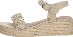Tamaris Sandalen Touwzool Beige Online