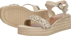Tamaris Sandalen Touwzool Beige Online