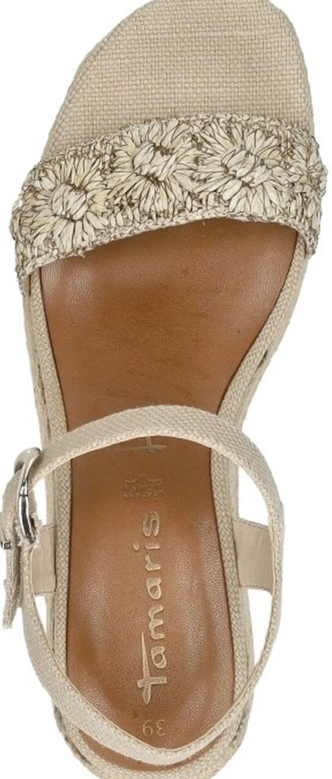 Tamaris Sandalen Touwzool Beige Online