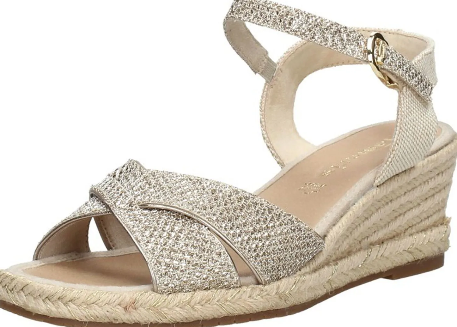 Tamaris Sandalen Touwzool Goudkleur Sale