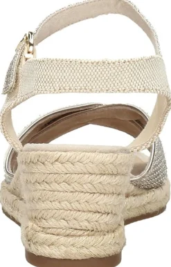 Tamaris Sandalen Touwzool Goudkleur Sale