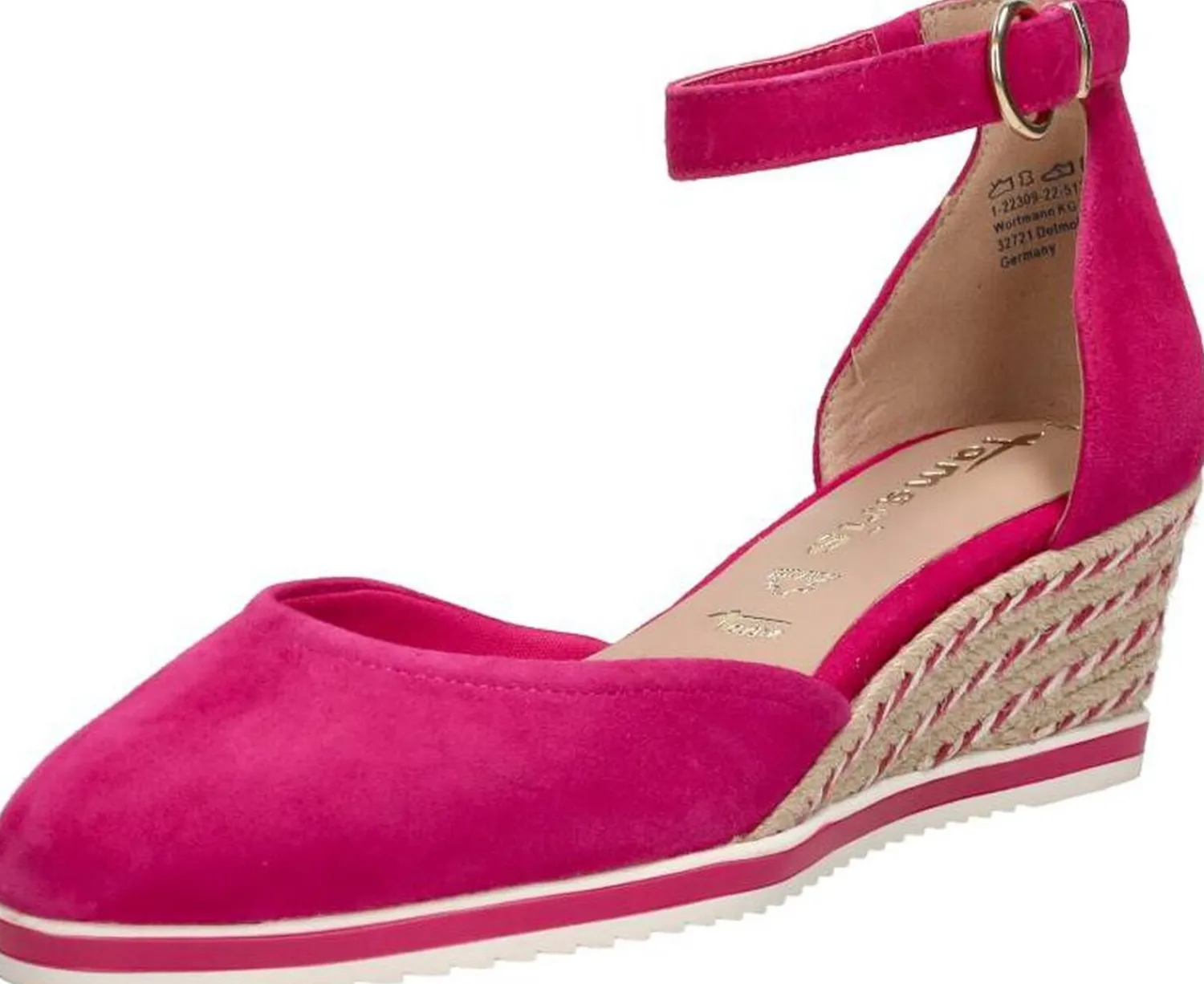 Tamaris Sandalen Touwzool Fuchsia Discount