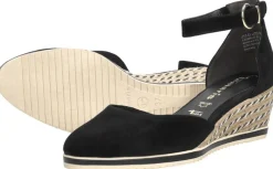 Tamaris Sandalen Touwzool Zwart Clearance