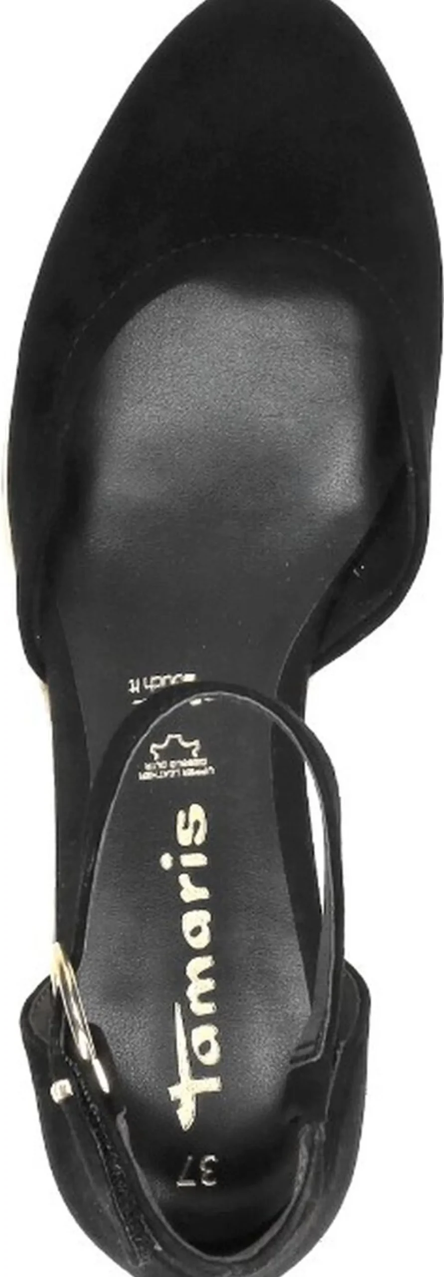 Tamaris Sandalen Touwzool Zwart Clearance