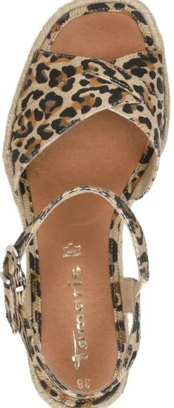 Tamaris Sandalen Touwzool Beige New