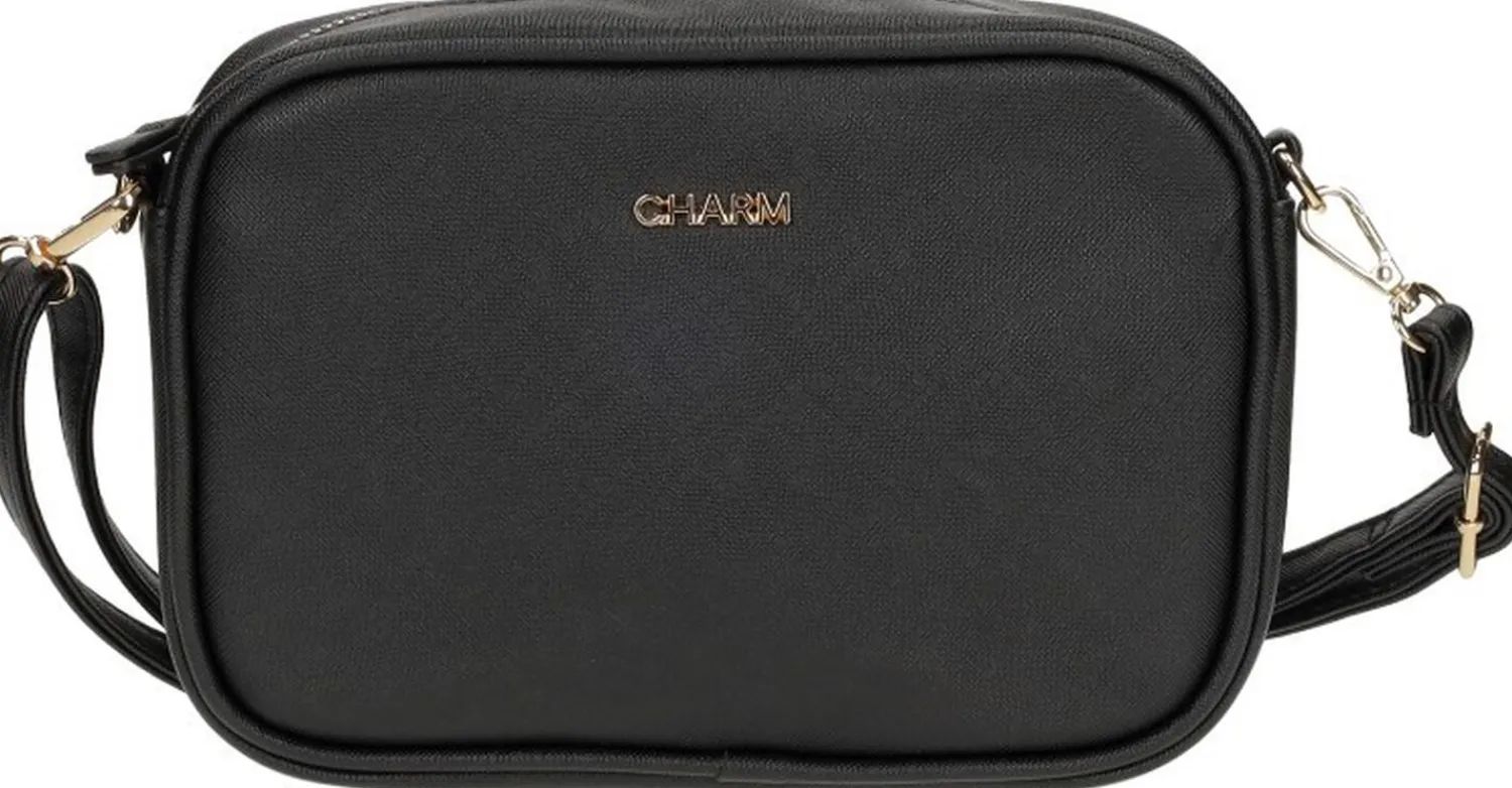 Charm London Schoudertas Zwart Discount
