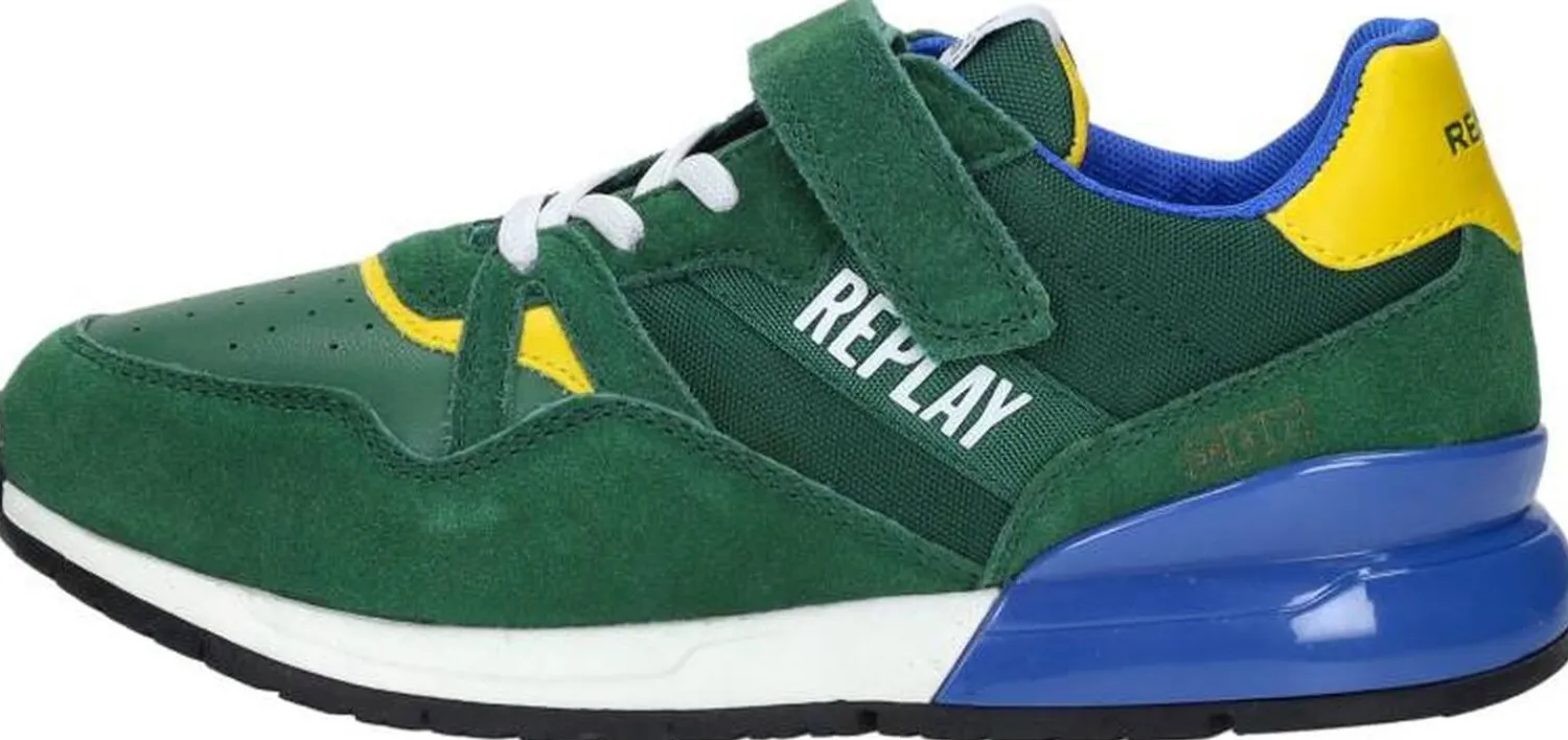 Replay Shoot JR 3 Groen Fashion
