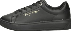 Tommy Hilfiger Signature Court Sneaker Zwart Best