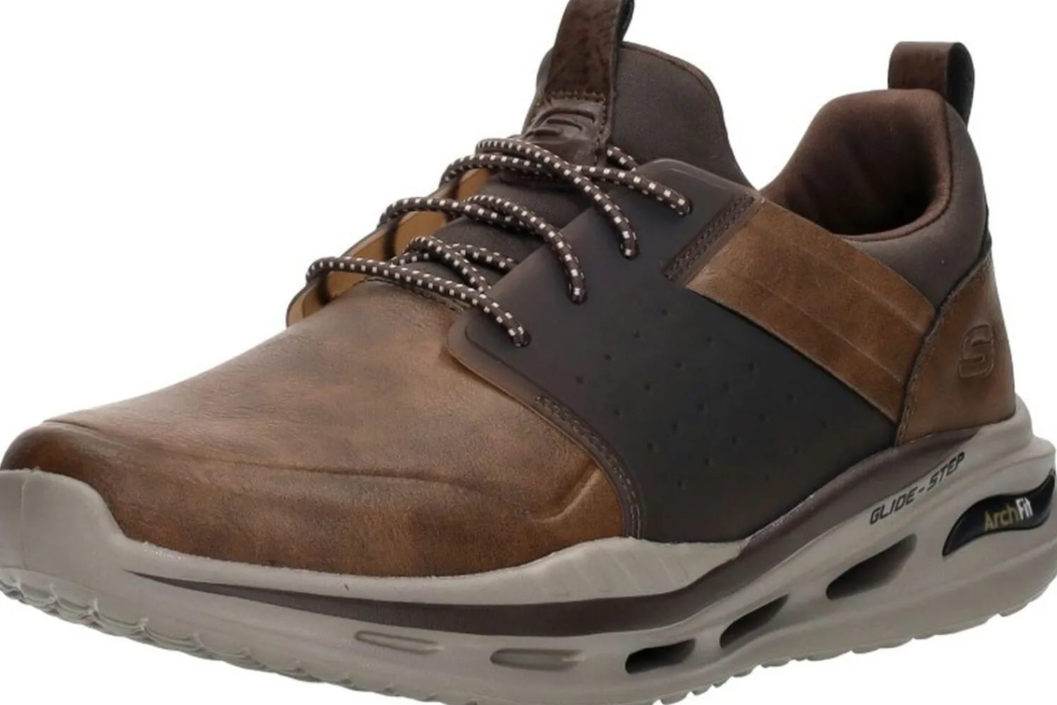 Skechers Arch Fit Orvan - Pollick Cognac Fashion