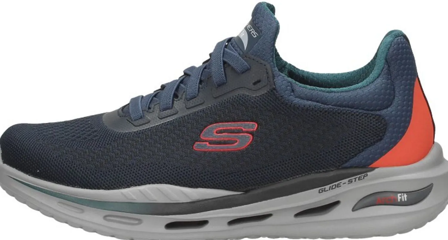 Skechers Arch Fit Orvan - Trayver Blauw Clearance