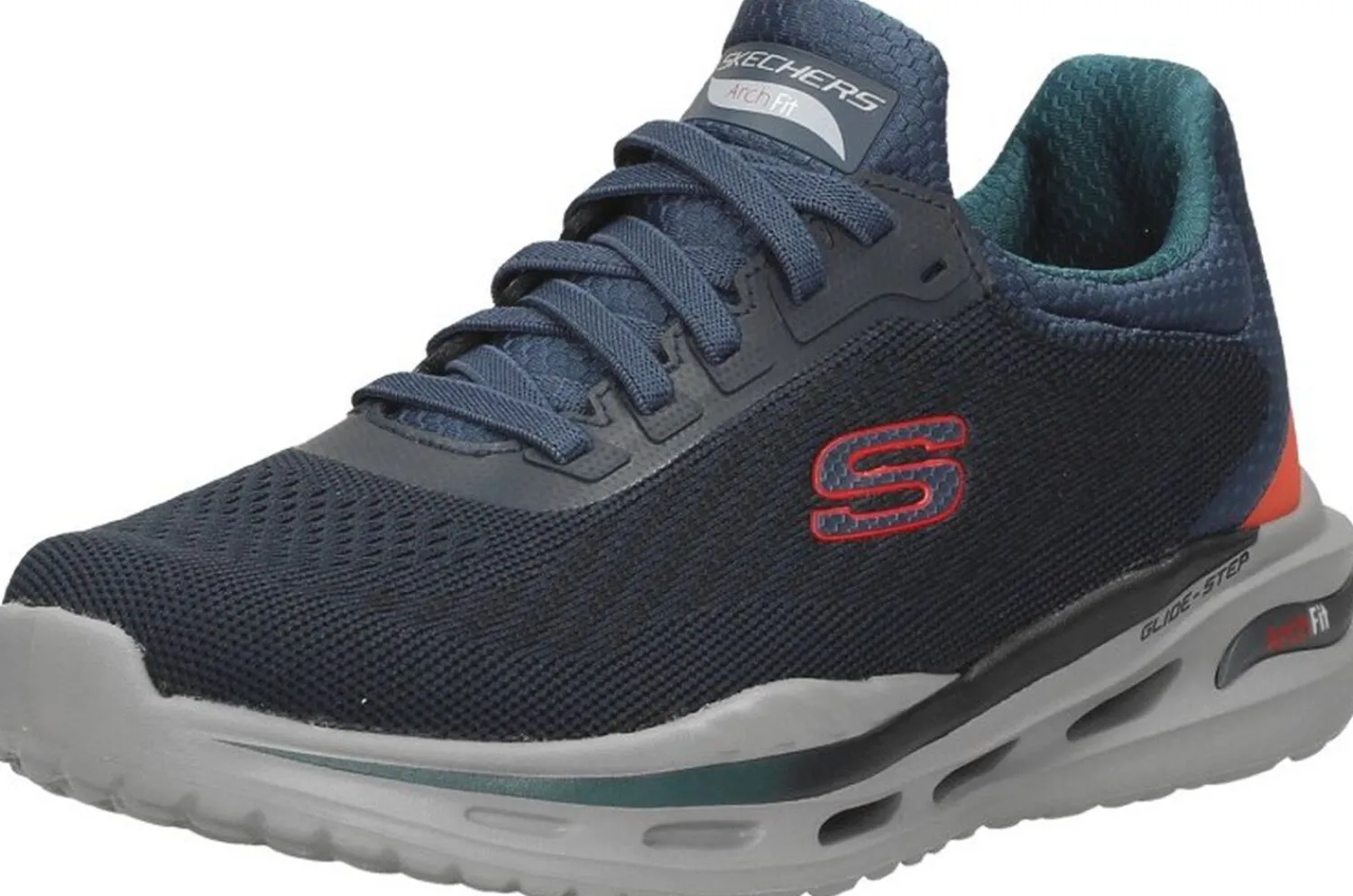Skechers Arch Fit Orvan - Trayver Blauw Clearance