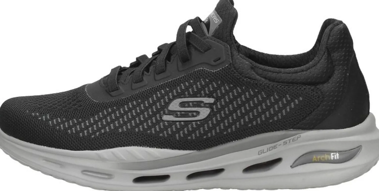 Skechers Arch Fit Orvan - Trayver Zwart Sale