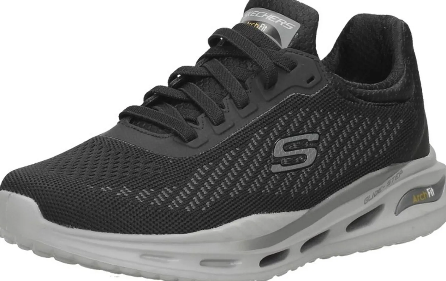 Skechers Arch Fit Orvan - Trayver Zwart Sale