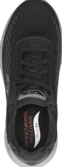 Skechers Arch Fit Orvan - Trayver Zwart Sale
