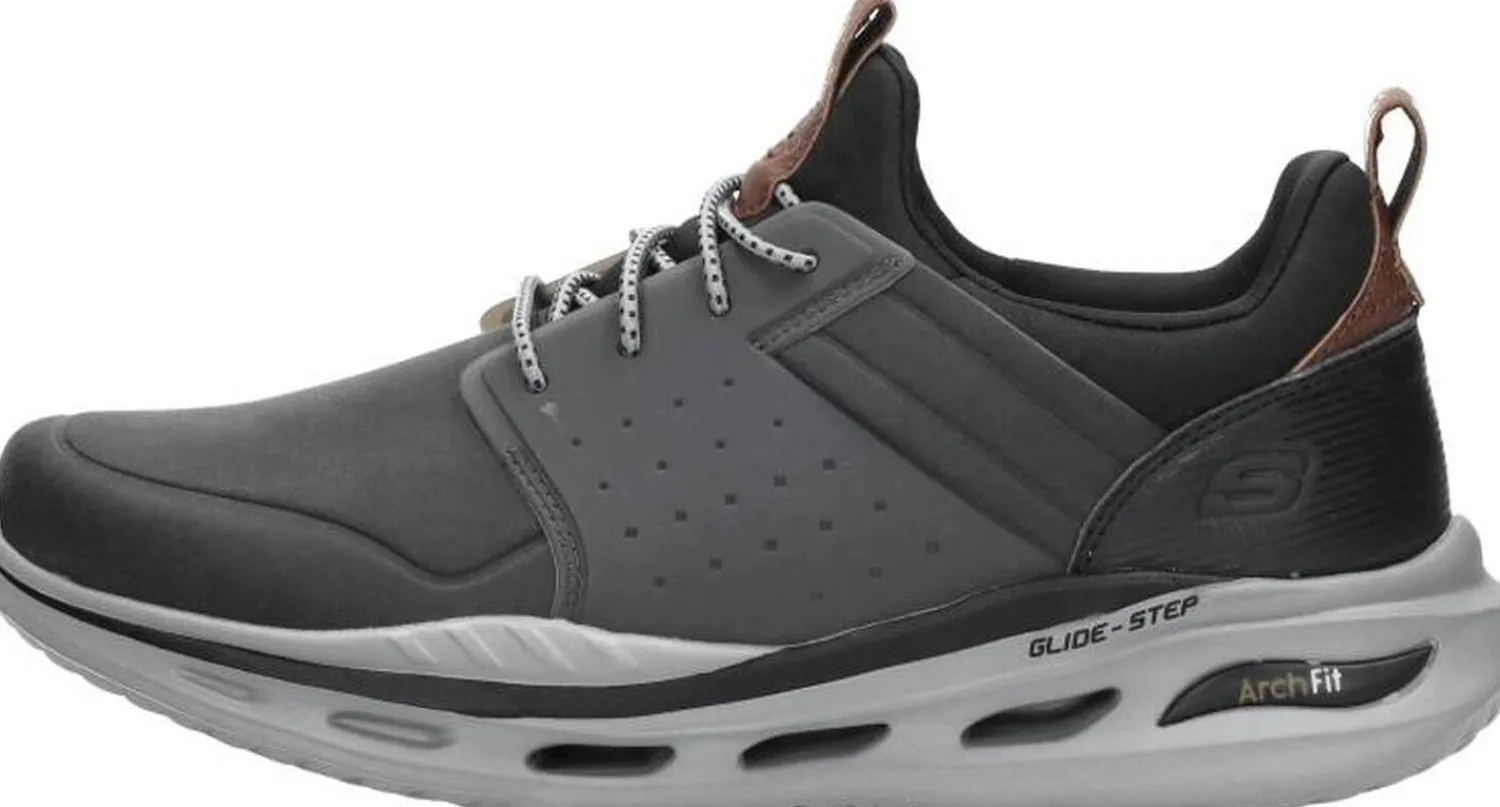 Skechers Arch Fit Orvan - Pollick Donkergrijs Hot