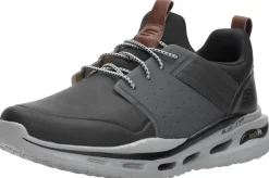 Skechers Arch Fit Orvan - Pollick Donkergrijs Hot