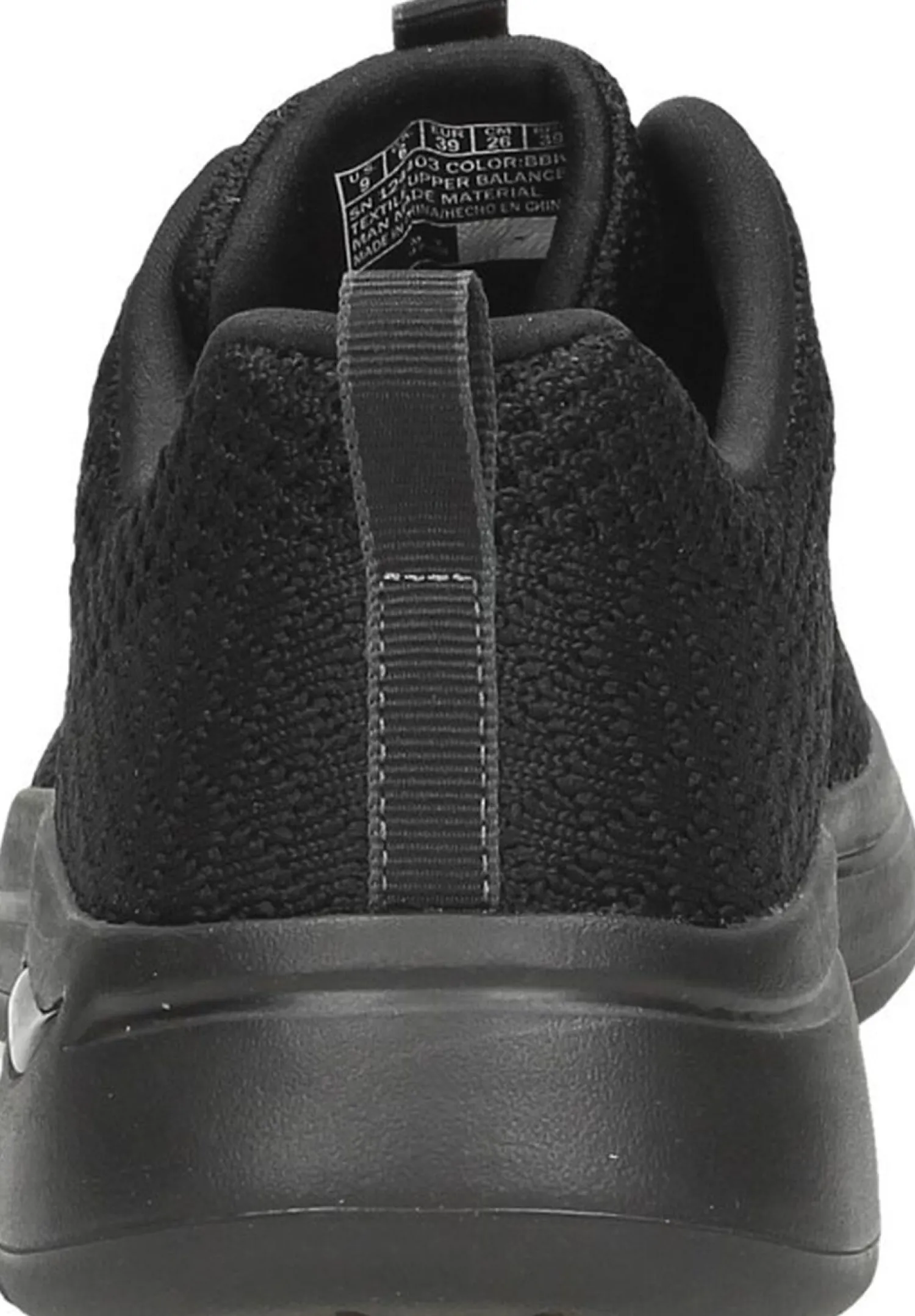 Skechers Go Walk Arch Fit - Unify Zwart Clearance