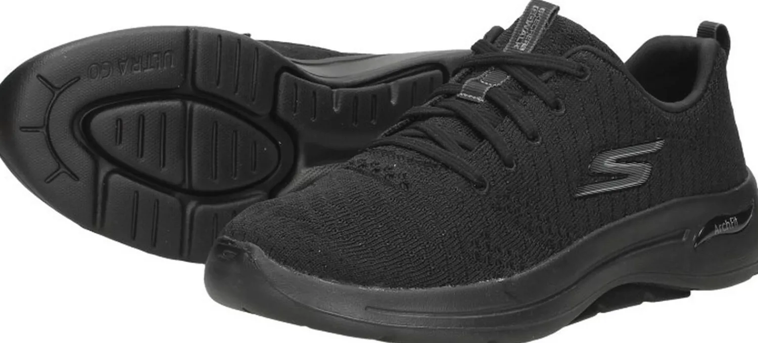 Skechers Go Walk Arch Fit - Unify Zwart Clearance