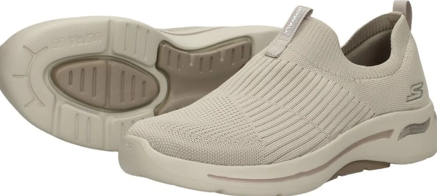 Skechers Go Walk Arch Fit - Iconic Taupe New