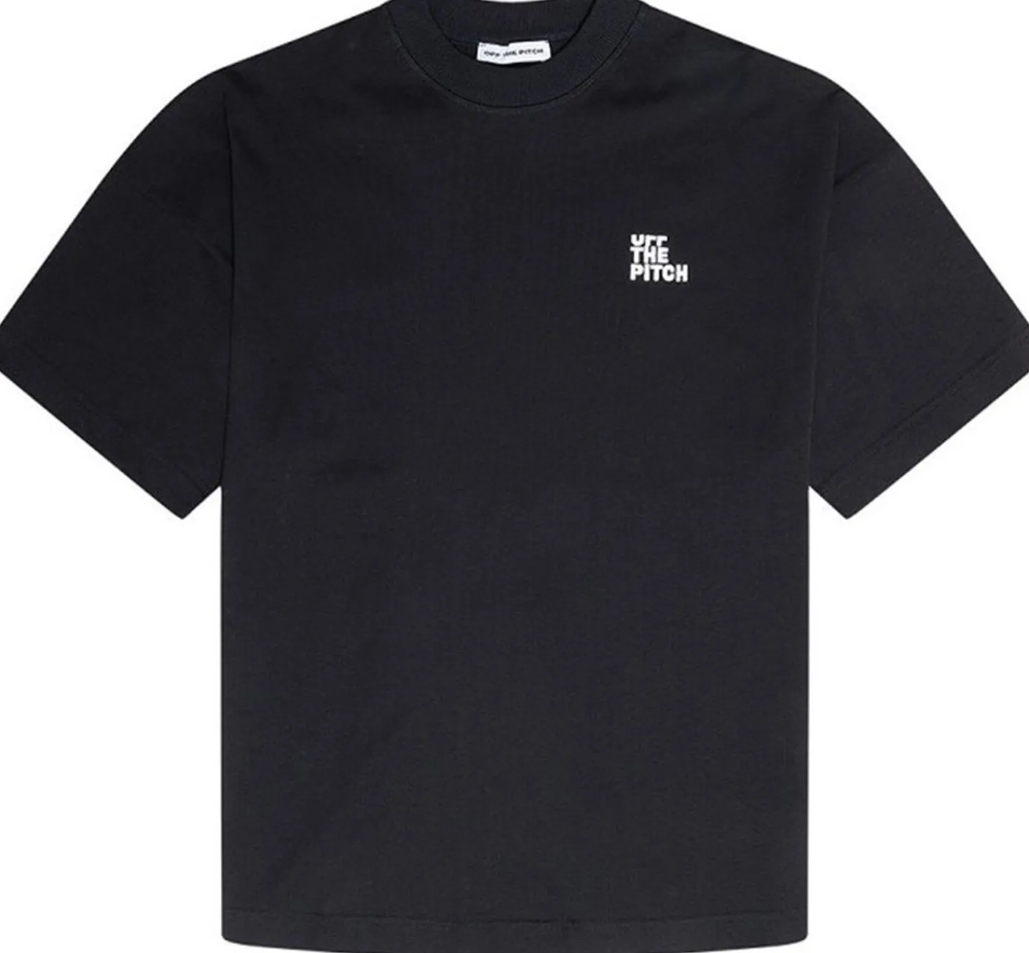 Off The Pitch Sky- High Oversized Tee Unisex Zwart Hot