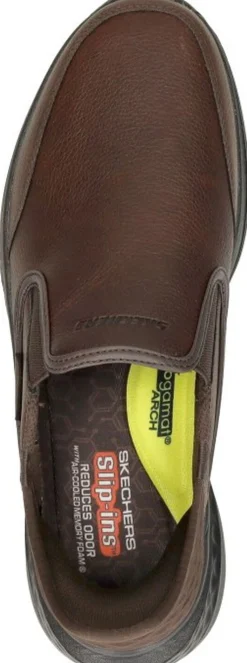 Skechers Slade Donkerbruin Hot