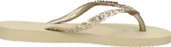Havaianas Slim Glitter Beige Hot