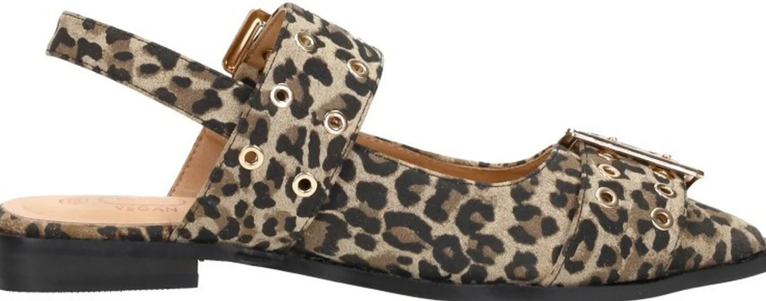 Shoecolate Slingbacks Cognac Sale