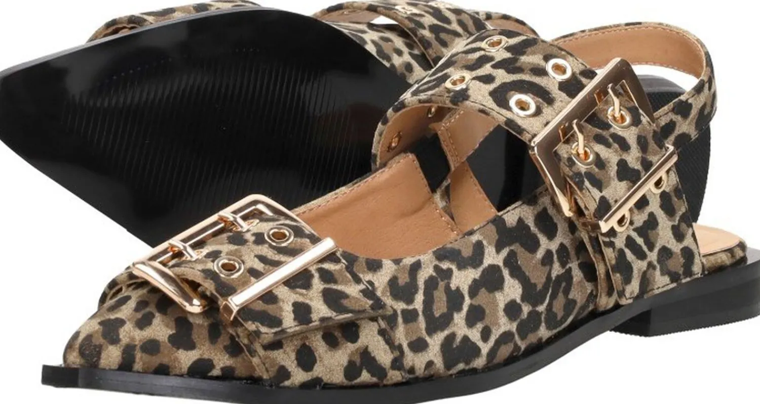 Shoecolate Slingbacks Cognac Sale