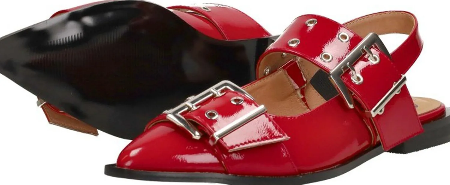 Sub55 Slingbacks Rood Outlet
