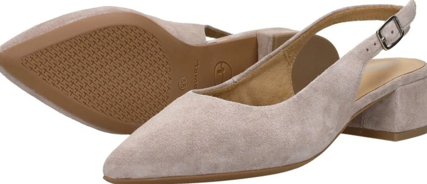Tamaris Slingbacks Taupe Fashion