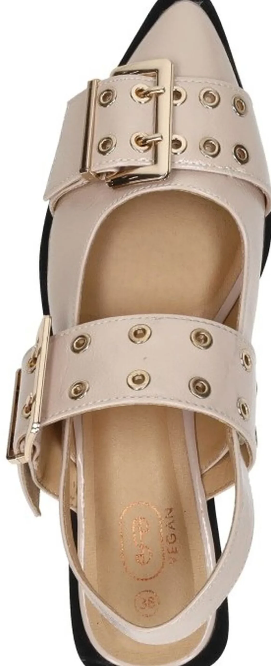 Shoecolate Slingbacks Taupe Clearance