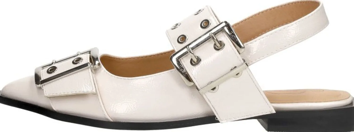 Shoecolate Slingbacks Gebroken wit Discount
