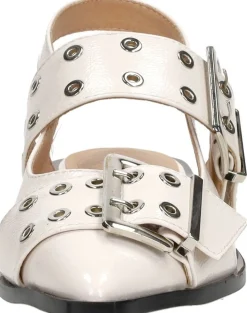 Shoecolate Slingbacks Gebroken wit Discount