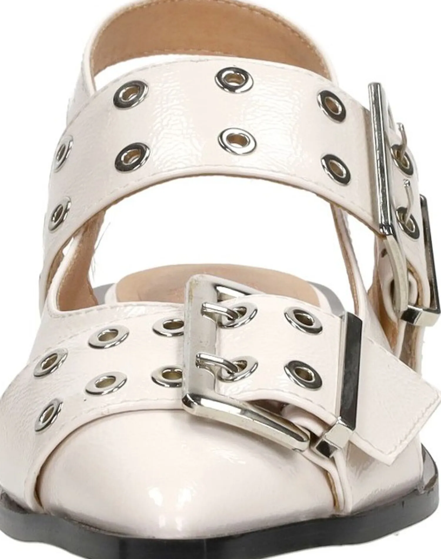 Shoecolate Slingbacks Gebroken wit Discount
